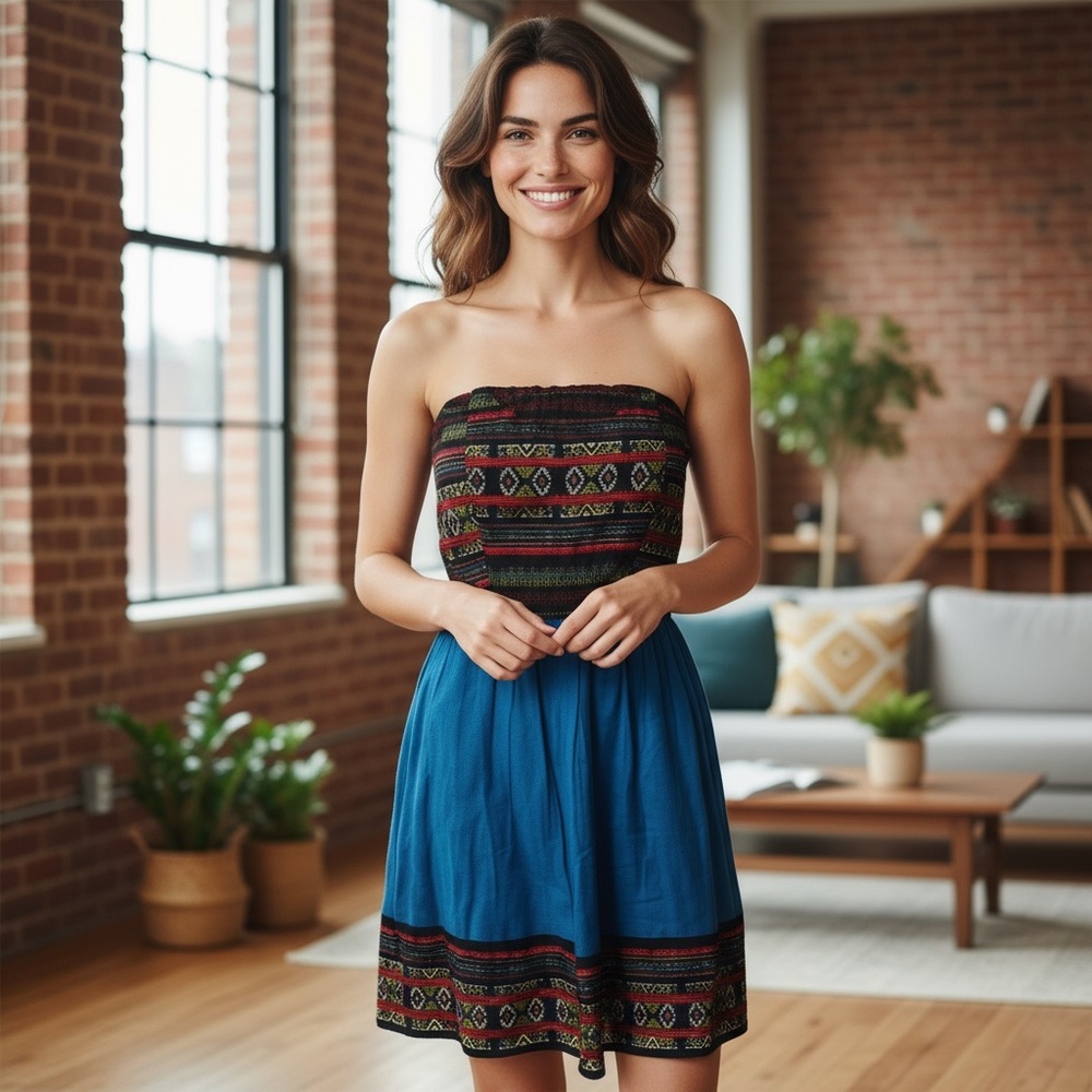 URBAN OUTFITTERS SILENCE + NOISE Strapless Dress